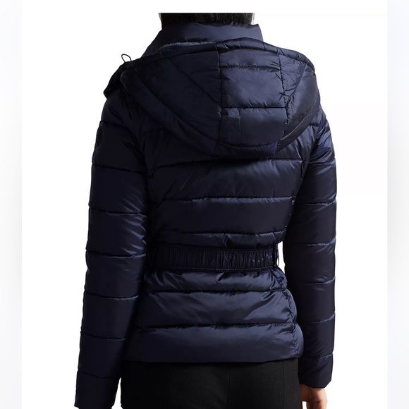 Ted Baker Abbiiee Short Padded Jacket (Ted 1, Navy, New) - Picture 4 of 6